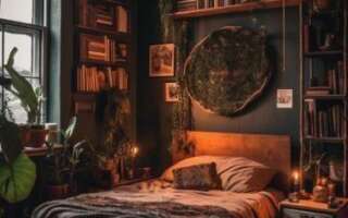 Top 30 Amazing Dark Boho Bedroom