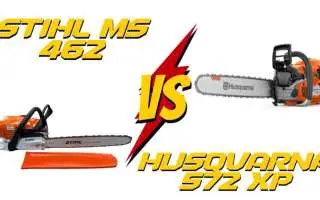 Husqvarna 572 XP vs Stihl MS 462. Kurš ir labāks?