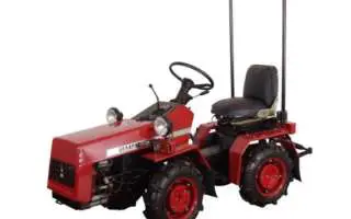 Малі трактори МТЗ-082. Опис моделі, базова комплектація, особливості застосування