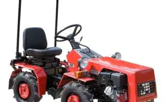Small tractors Belarus MTZ 132N. Equipment, applications, reviews