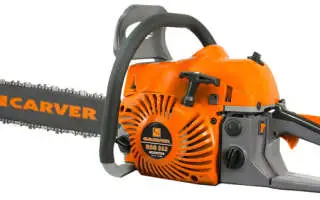 CARVER RSG 262 chainsaw overview: technical data, maintenance, problems, experience and owner reviews