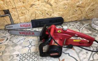 Electric saws brand Krüger. Description, characteristics and rules of use