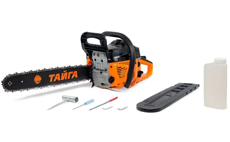 Taiga BP-3850 chainsaw – device description