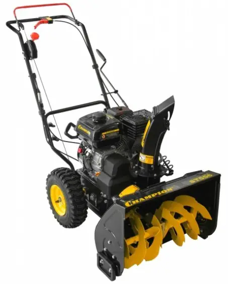 Snow blower Champion ST556. Overview, specifications, instructions, reviews