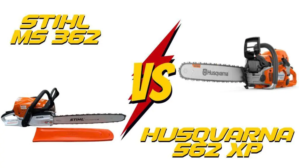 Stihl MS 362 vs Husqvarna 562 XP – Qual motosserra é melhor?