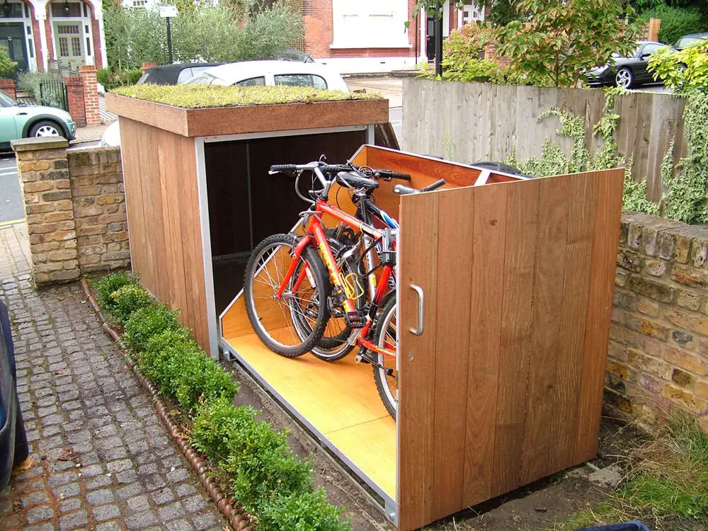 Úžasne praktické nápady na uskladnenie bicyklov