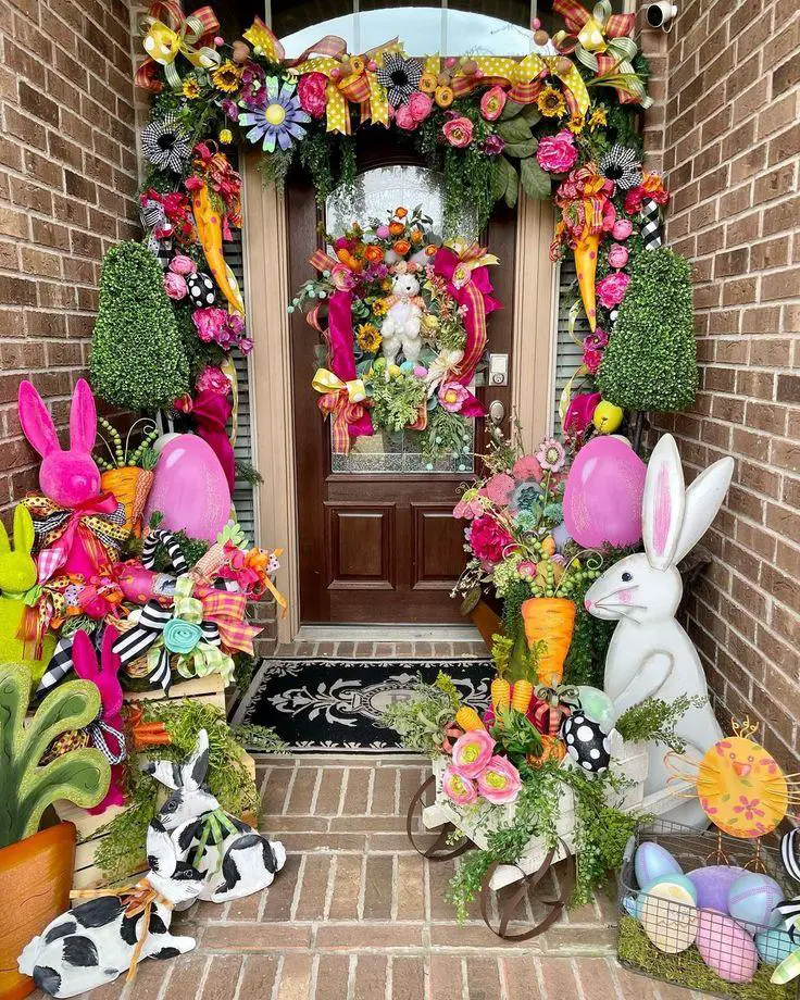 15 Gorgeous Easter Front Porch Ideas