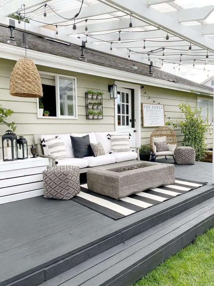 30 tips and ideas for Cozy Patios decor