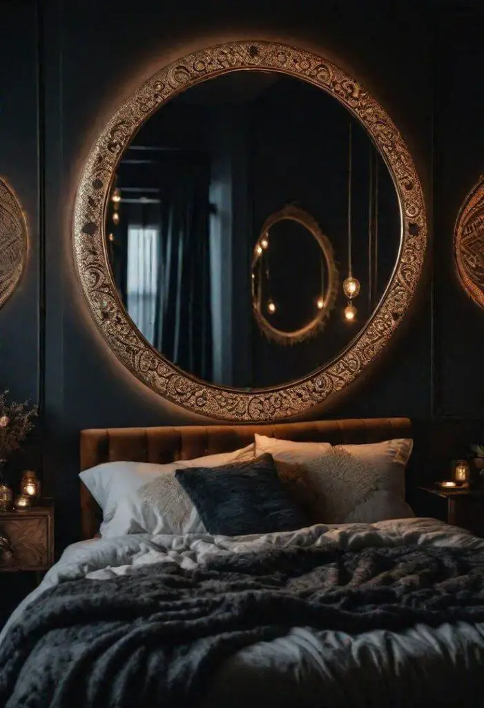 Top 30 Amazing Dark Boho Bedroom