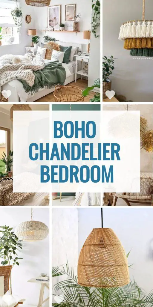 25 Amazing Boho Chandelier Bedroom Ideas