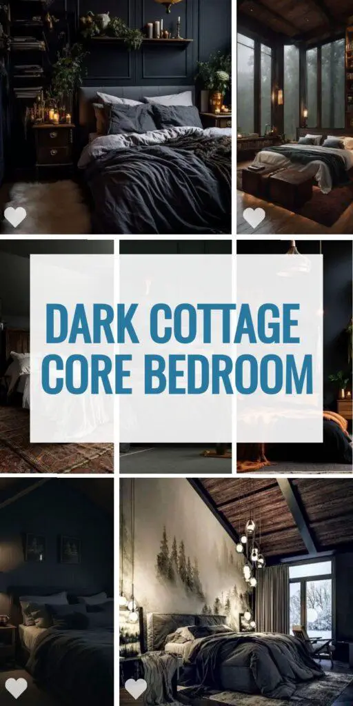 13 Dark Cottage Core Bedroom Inspirations