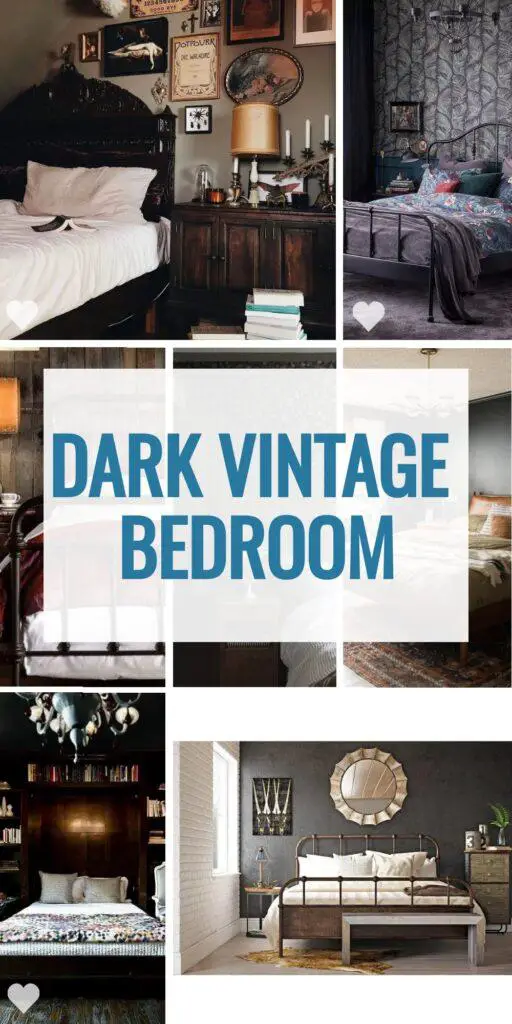 18 Breathtaking Dark Vintage Bedroom Inspirations