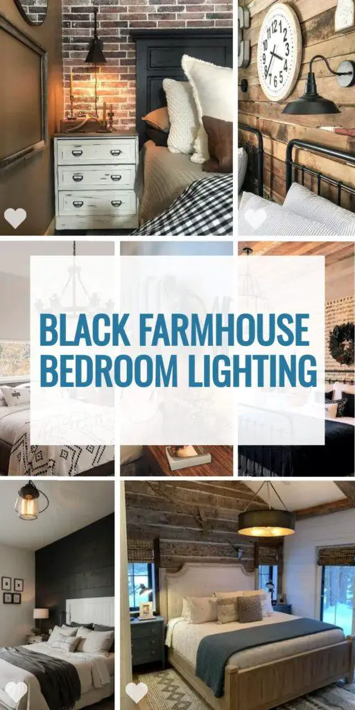 13 Fun and Easy Black Farmhouse Bedroom Lighting Ideas for 2024
