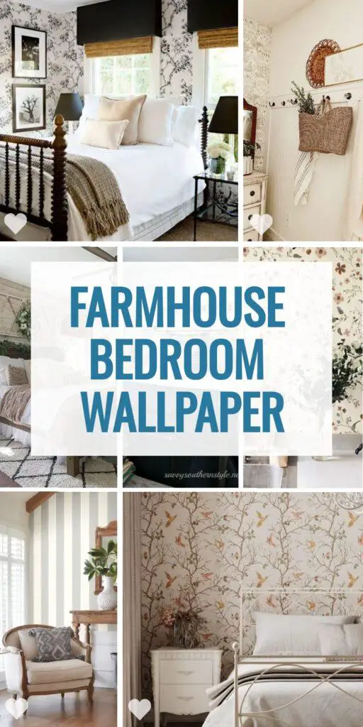 23 Amazing Farmhouse Bedroom Wallpaper Trends of 2024: Bright and Beautiful Designs