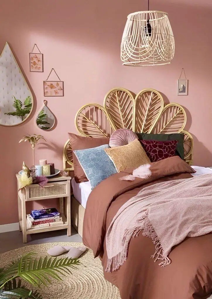 Glam Up with These 27 Gorgeous Blush Pink Boho Bedroom Ideas!