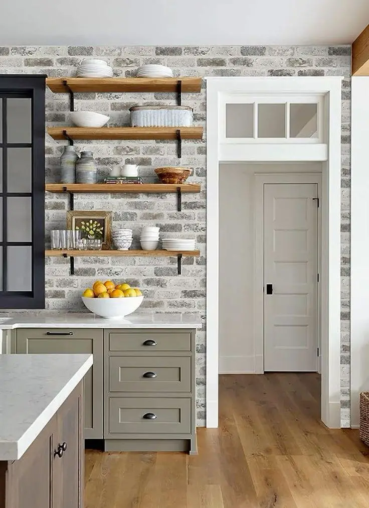 23 Breathtaking Farmhouse Kitchen Wallpaper Designs – Simple and Beautiful!