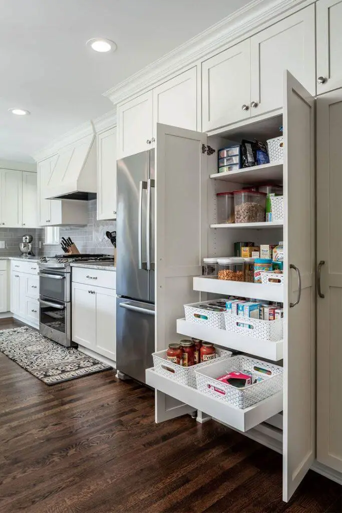 27 Easy and Adorable Kitchen Pantry Cabinet Ideas for Every Home